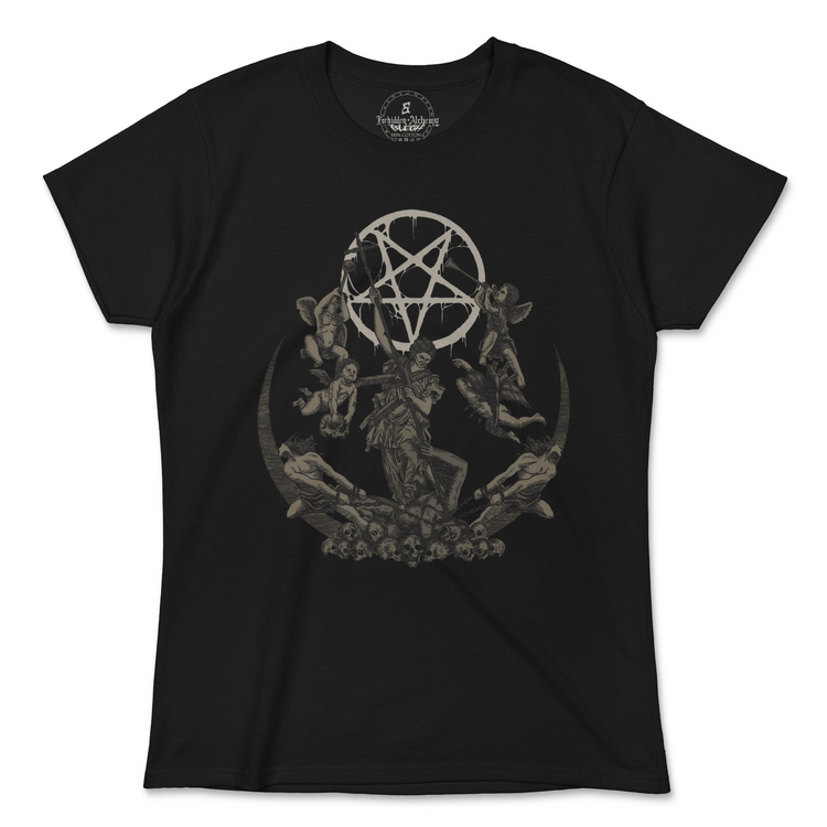 Buy True Evil from forbidden alchemy's women's T-Shirts. 100% cotton, direct-to-garment prints, authentic alternative apparel. Tagged: WOMEN'S TEES.T-Shirtsforbidden alchemyWOMEN'S TEES
