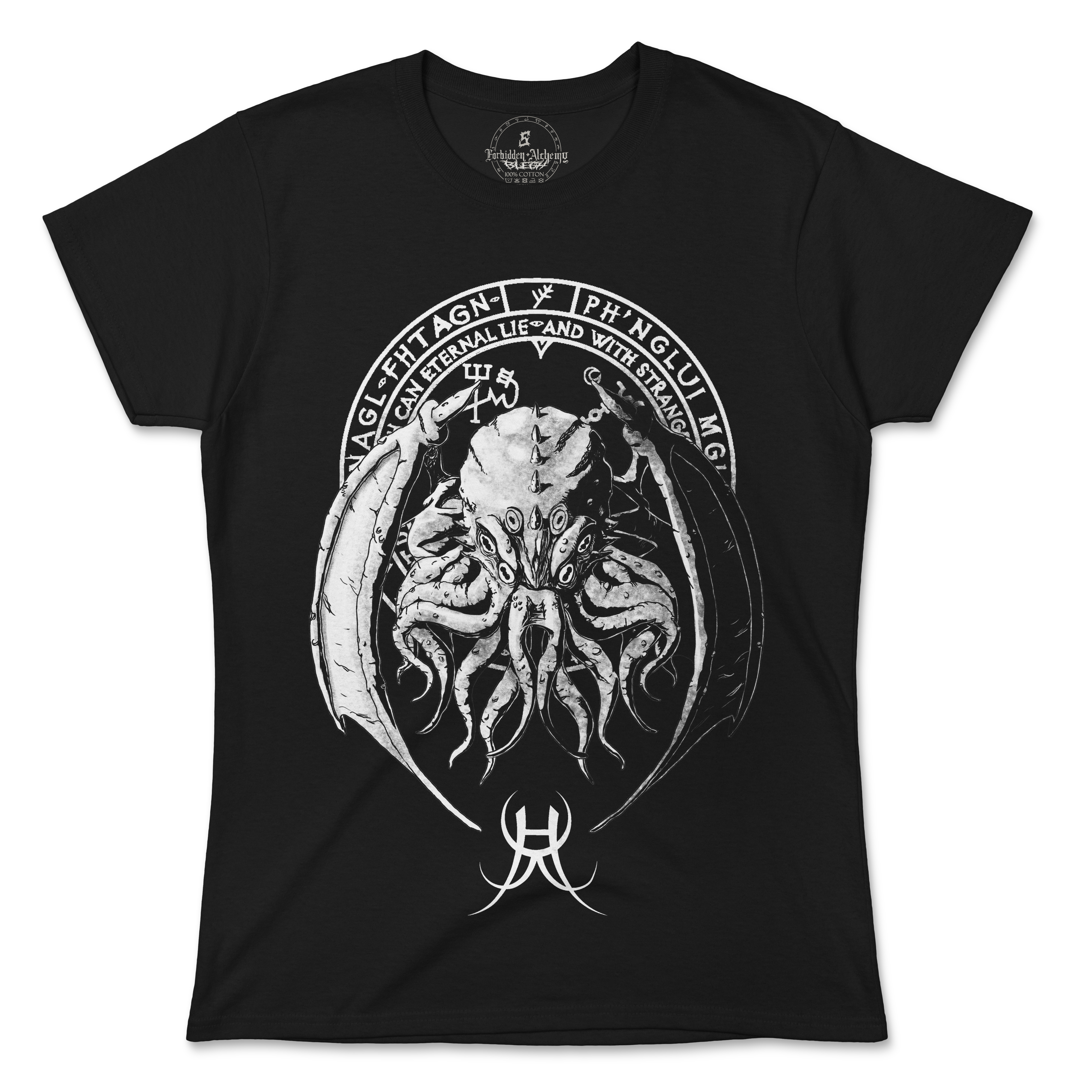 Buy Lord of Madness from forbidden alchemy's women's T-Shirts. 100% cotton, direct-to-garment prints, authentic alternative apparel. Tagged: WOMEN'S TEES.T-Shirtsforbidden alchemyWOMEN'S TEES