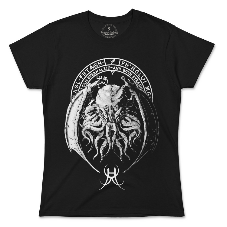 Buy Lord of Madness from forbidden alchemy's women's T-Shirts. 100% cotton, direct-to-garment prints, authentic alternative apparel. Tagged: WOMEN'S TEES.T-Shirtsforbidden alchemyWOMEN'S TEES