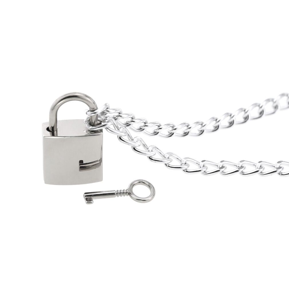 Shop Lock & Key- Choker from Forbidden Alchemy’s premium leather chokers. Adjustable fit, alloy studs, and authentic metalcore-inspired designs. Tagged: Choker.Necklacesforbidden alchemyChoker