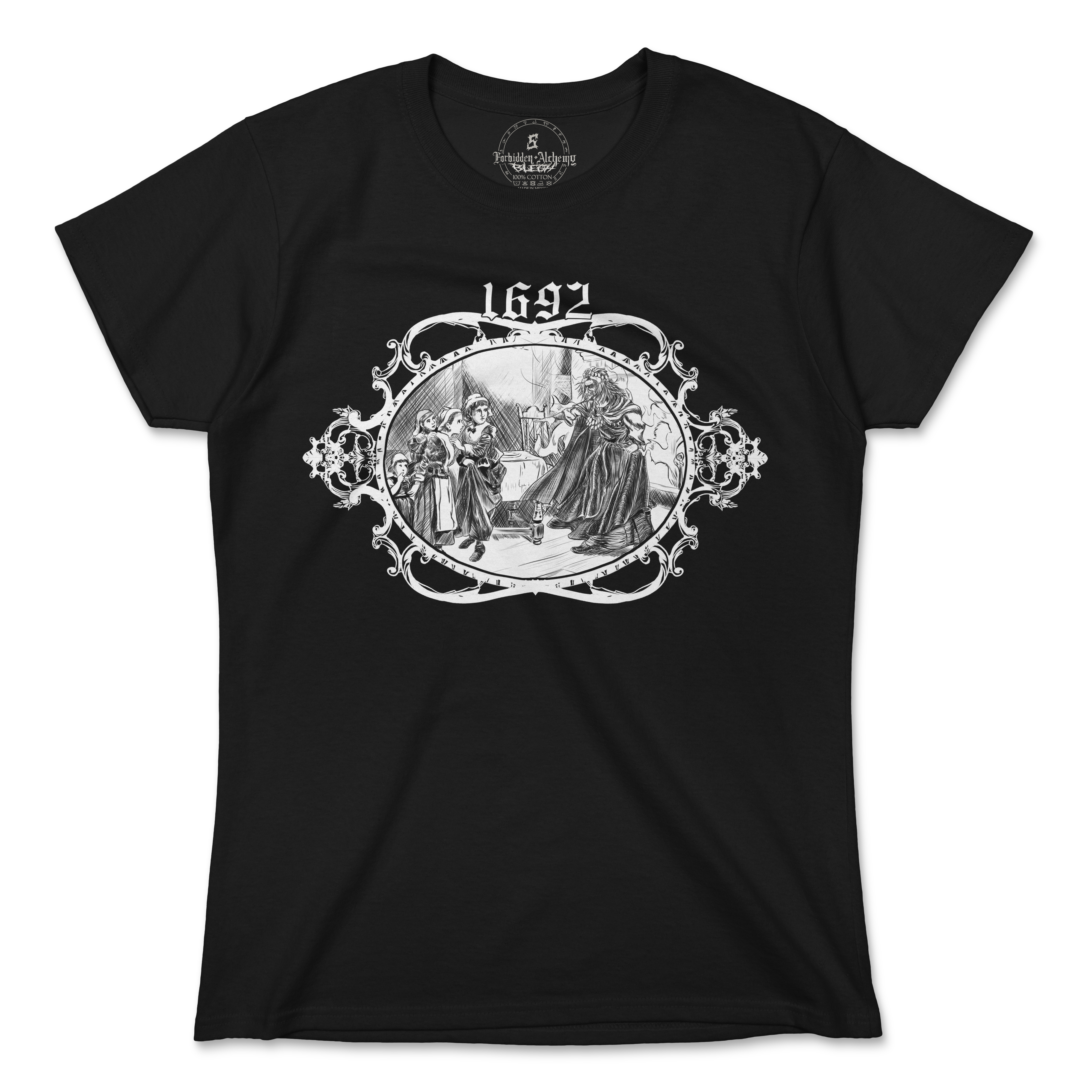 Shop Forbidden Alchemy’s women's T-shirts—100% cotton with vivid direct-to-garment (DTG) prints, inspired by authentic metalcore style. Tagged: WOMEN'S TEES.T-Shirtsforbidden alchemyWOMEN'S TEES