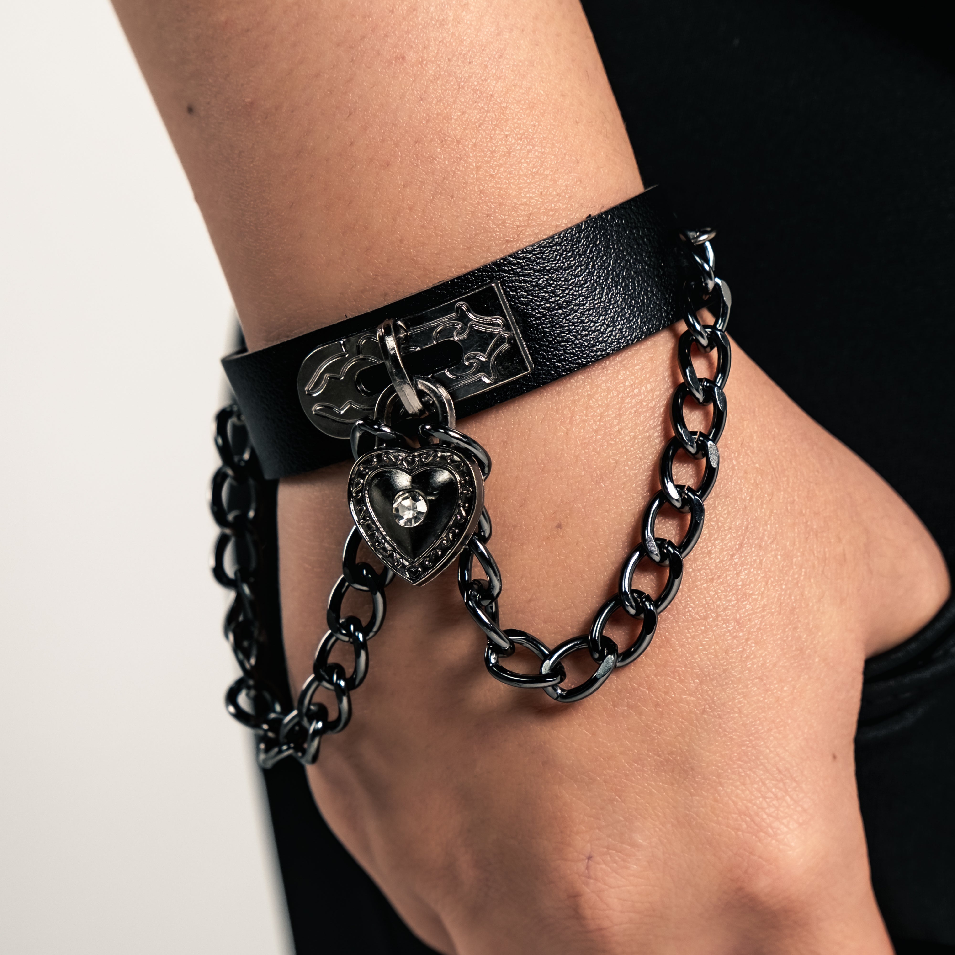 Shop from Forbidden Alchemy’s leather bracelets featuring alloy studs, premium materials, and authentic alternative style. Tagged: Bracelet.Braceletsforbidden alchemyBracelet