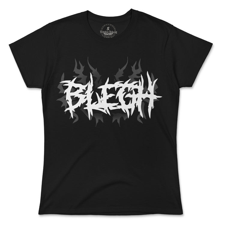 Buy BLEGH from forbidden alchemy's women's T-Shirts. 100% cotton, direct-to-garment prints, authentic alternative apparel. Tagged: WOMEN'S TEES.T-Shirtsforbidden alchemyWOMEN'S TEES