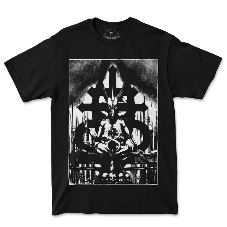 Shop Forbidden Alchemy’s men's T-shirts. Crafted from 100% cotton, featuring vibrant direct-to-garment prints and bold metalcore style. Tagged: MEN'S TEES.T-Shirtsforbidden alchemyMEN'S TEES