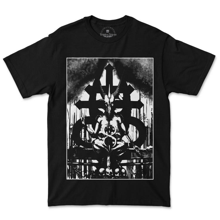 Shop Forbidden Alchemy’s men's T-shirts. Crafted from 100% cotton, featuring vibrant direct-to-garment prints and bold metalcore style. Tagged: MEN'S TEES.T-Shirtsforbidden alchemyMEN'S TEES