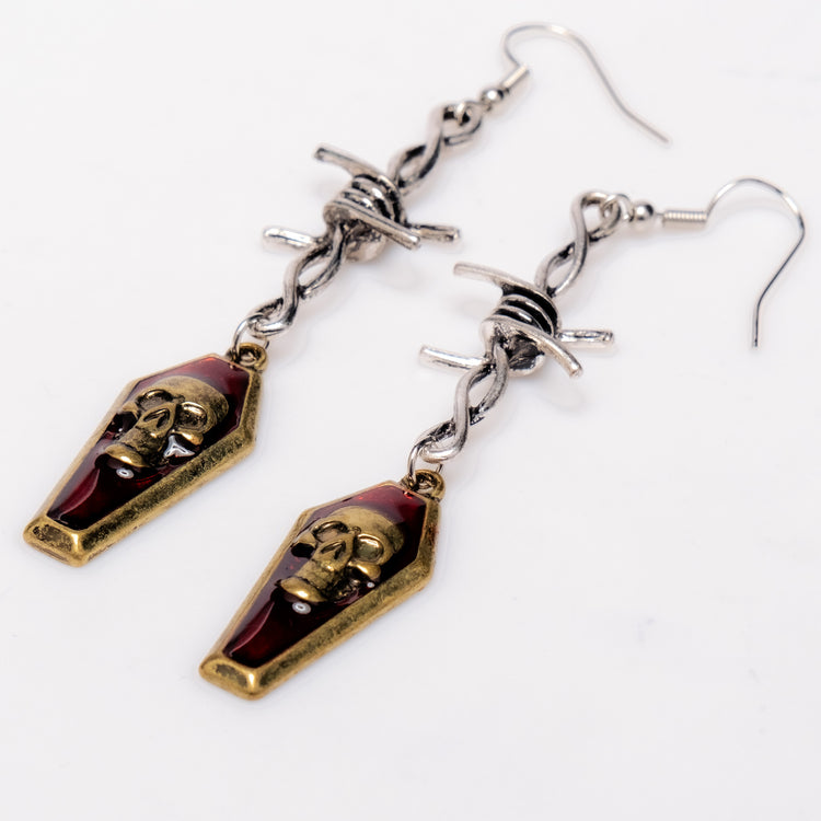 Shop from Forbidden Alchemy’s gothic earrings. Bold, detailed designs crafted from premium materials for authentic alternative style. Tagged: Earrings.Earringsforbidden alchemyEarrings