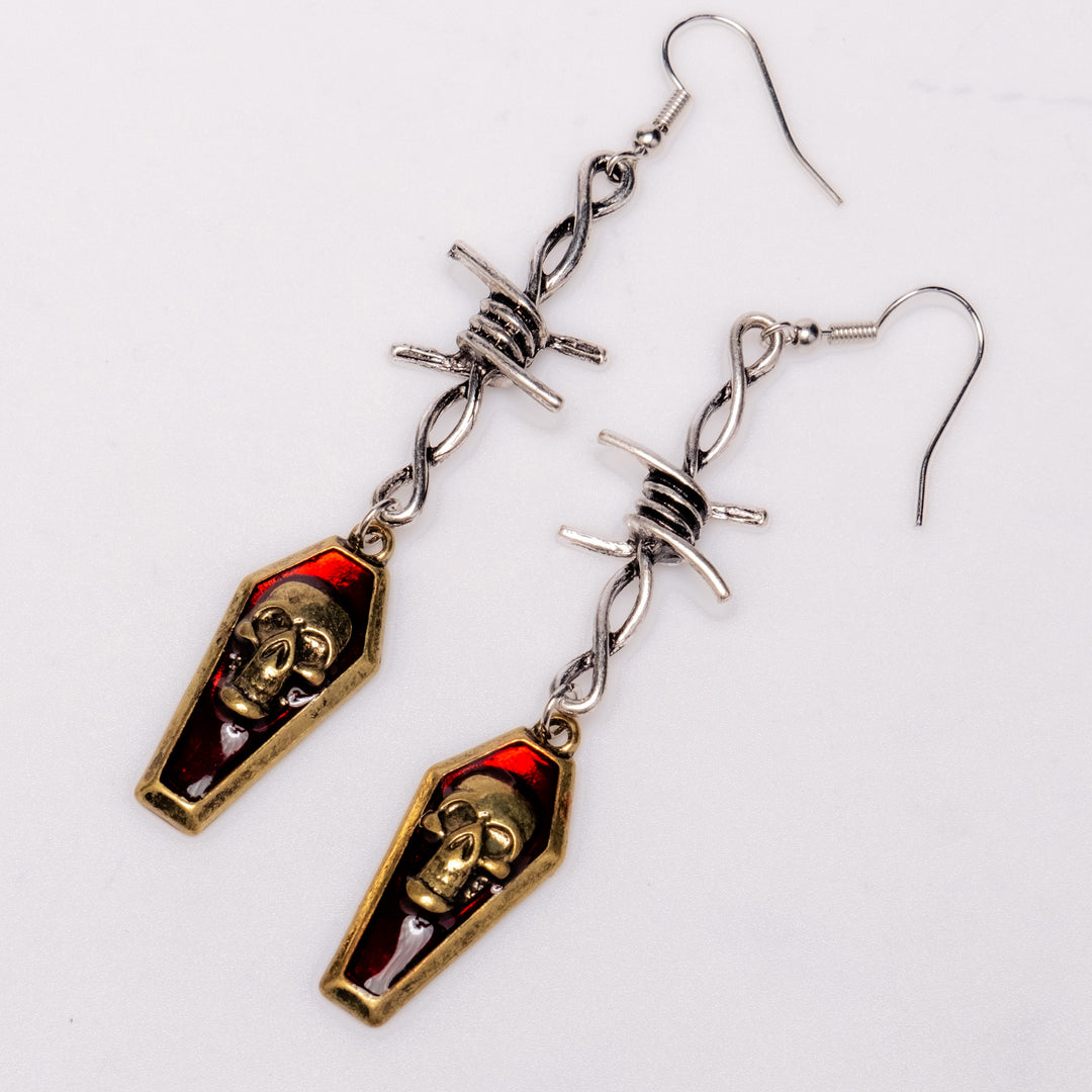 Shop from Forbidden Alchemy’s gothic earrings. Bold, detailed designs crafted from premium materials for authentic alternative style. Tagged: Earrings.Earringsforbidden alchemyEarrings