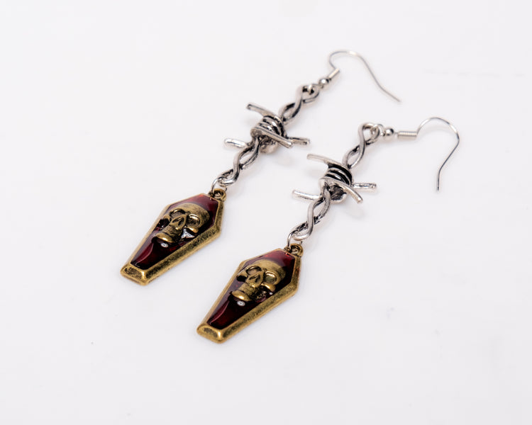 Shop from Forbidden Alchemy’s gothic earrings. Bold, detailed designs crafted from premium materials for authentic alternative style. Tagged: Earrings.Earringsforbidden alchemyEarrings
