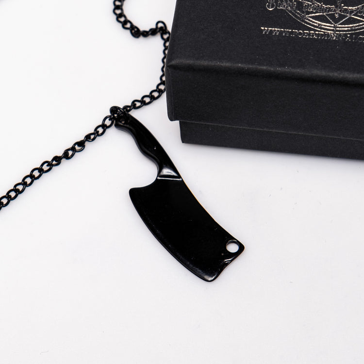 Shop Butcher knife - Necklace from Forbidden Alchemy’s collection. Crafted from premium alloy zinc, each piece showcases detailed. Tagged: Necklaces.Necklacesforbidden alchemyNecklaces