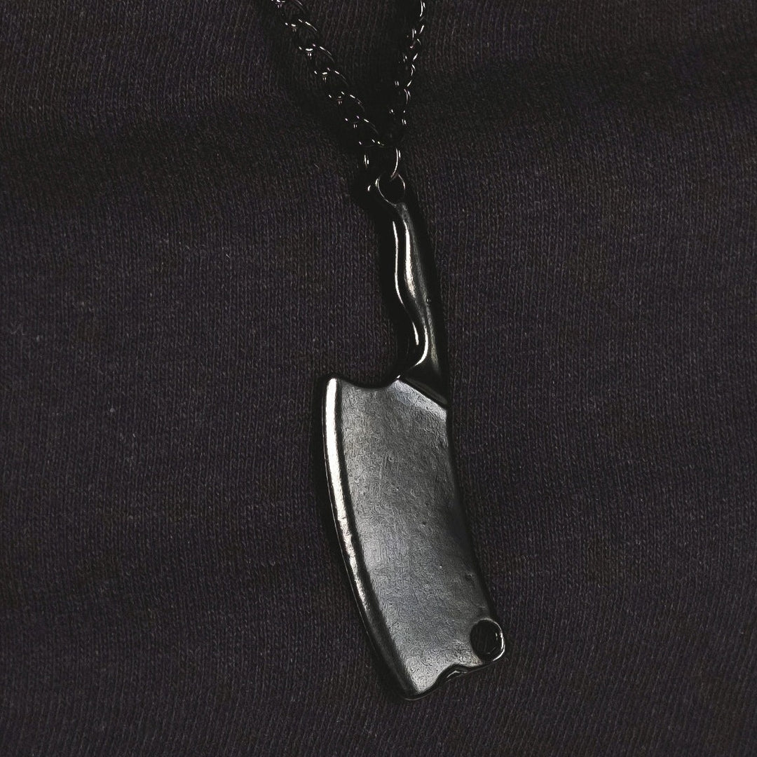 Shop Butcher knife - Necklace from Forbidden Alchemy’s collection. Crafted from premium alloy zinc, each piece showcases detailed. Tagged: Necklaces.Necklacesforbidden alchemyNecklaces