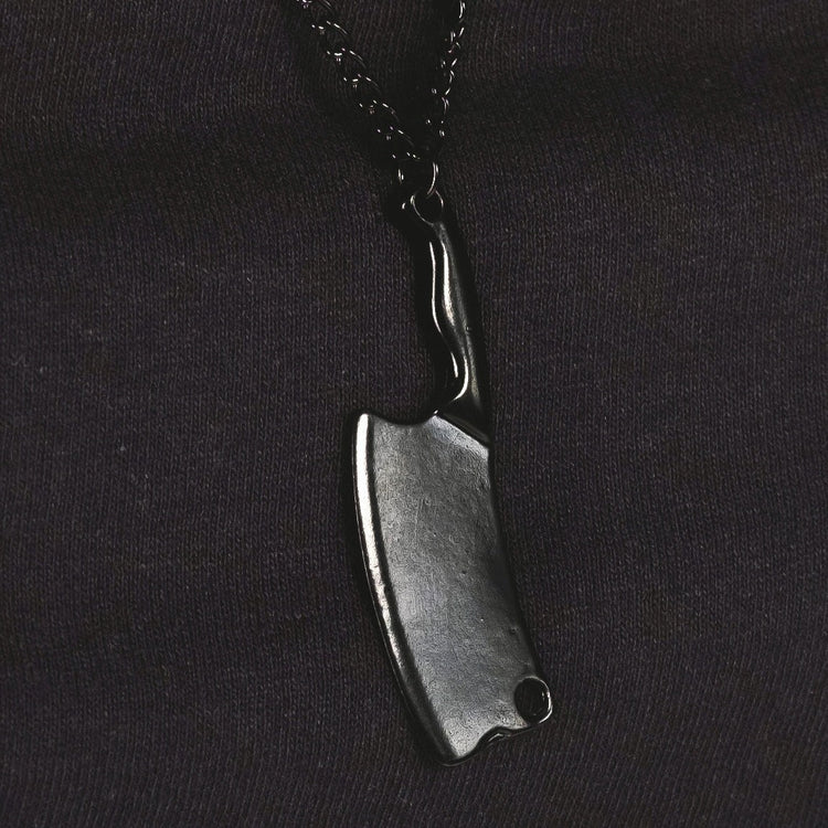 Shop Butcher knife - Necklace from Forbidden Alchemy’s collection. Crafted from premium alloy zinc, each piece showcases detailed. Tagged: Necklaces.Necklacesforbidden alchemyNecklaces
