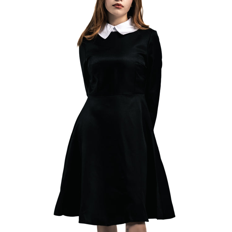 Shop the Cathedral Dress from Forbidden Alchemy’s women's slim fit dresses, featuring premium fabrics and authentic gothic aesthetics. Tagged: DRESSES.Dressesforbidden alchemyDRESSES