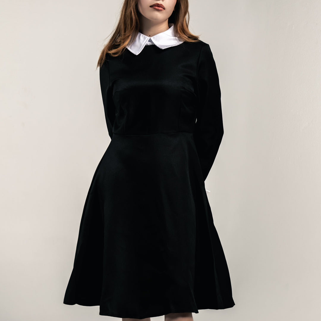 Shop the Cathedral Dress from Forbidden Alchemy’s women's slim fit dresses, featuring premium fabrics and authentic gothic aesthetics. Tagged: DRESSES.Dressesforbidden alchemyDRESSES
