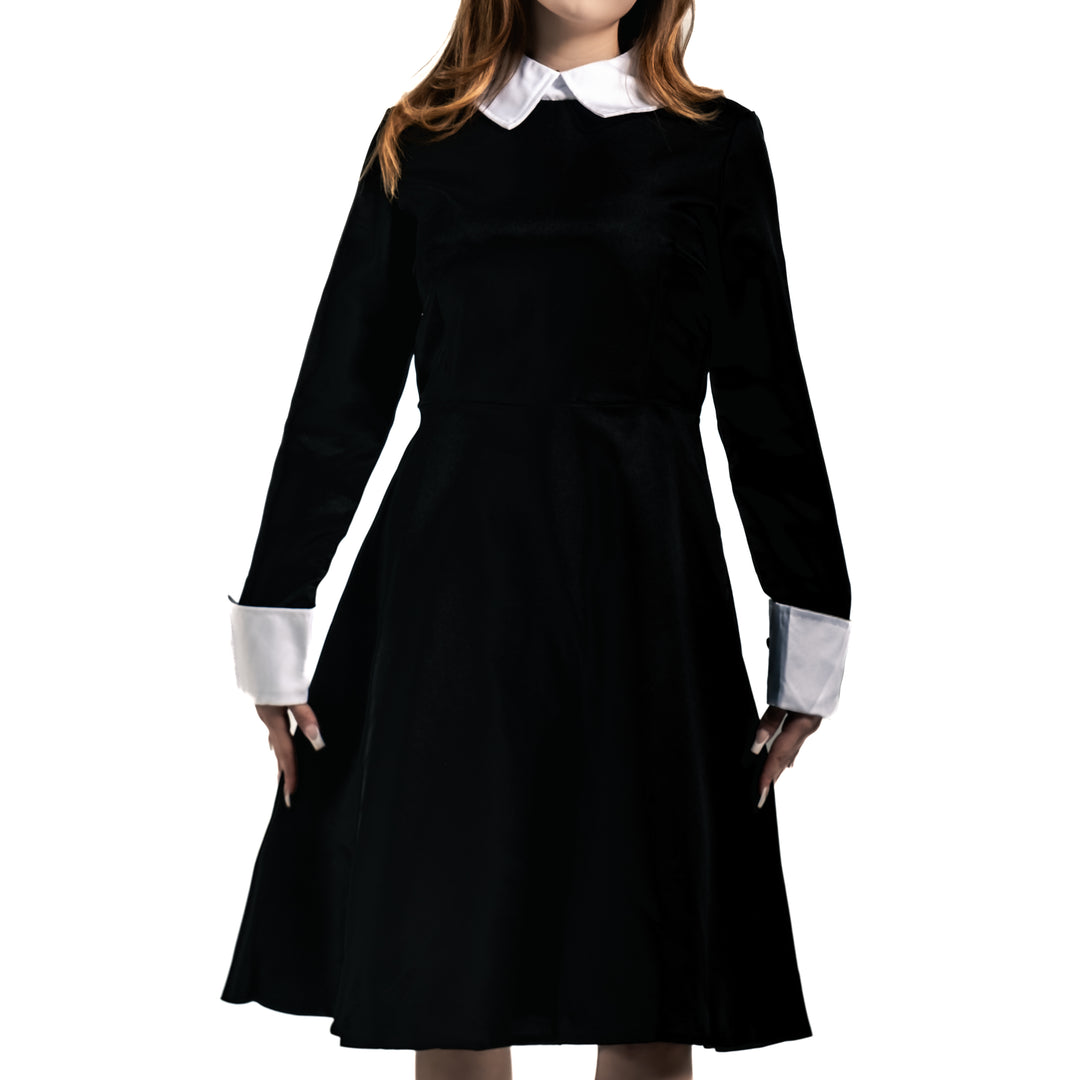 Shop the Cathedral Dress from Forbidden Alchemy’s women's slim fit dresses, featuring premium fabrics and authentic gothic aesthetics. Tagged: DRESSES.Dressesforbidden alchemyDRESSES