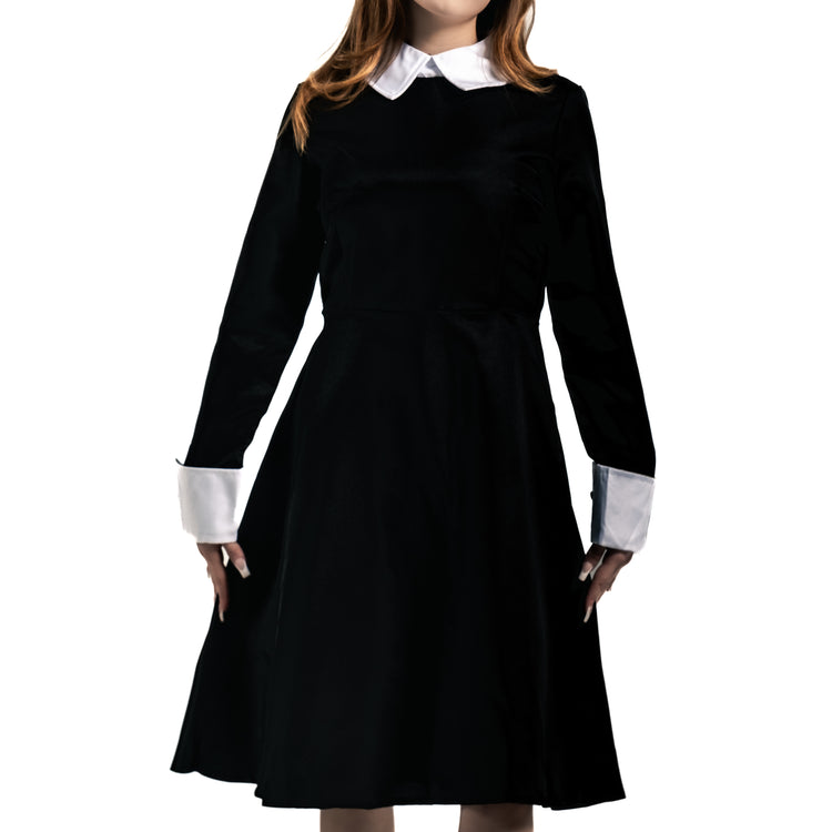 Shop the Cathedral Dress from Forbidden Alchemy’s women's slim fit dresses, featuring premium fabrics and authentic gothic aesthetics. Tagged: DRESSES.Dressesforbidden alchemyDRESSES