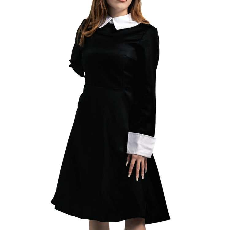 Shop the Cathedral Dress from Forbidden Alchemy’s women's slim fit dresses, featuring premium fabrics and authentic gothic aesthetics. Tagged: DRESSES.Dressesforbidden alchemyDRESSES