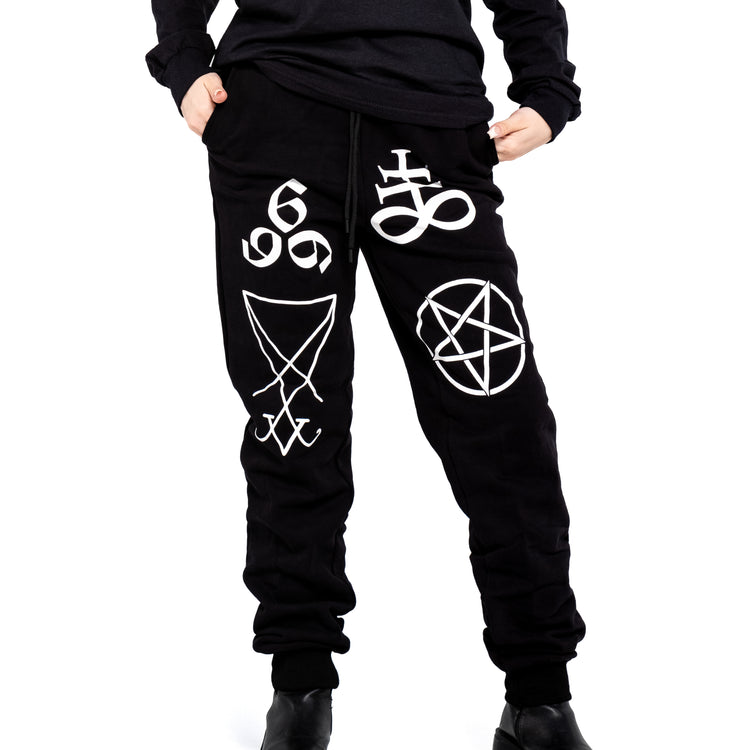 Shop Chaos - Joggers from forbidden alchemy's premium joggers. Heavyweight 100% cotton, deep pockets, relaxed fit, metalcore-inspired style. Tagged: Joggers.Joggersforbidden alchemyJoggers