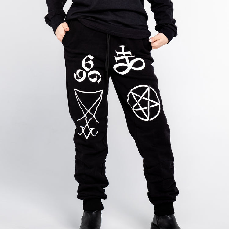 Shop Chaos - Joggers from forbidden alchemy's premium joggers. Heavyweight 100% cotton, deep pockets, relaxed fit, metalcore-inspired style. Tagged: Joggers.Joggersforbidden alchemyJoggers
