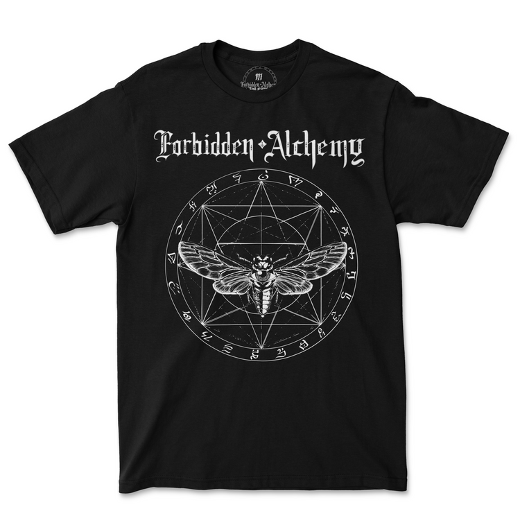Shop Forbidden Alchemy’s men's T-shirts. Crafted from 100% cotton, featuring vibrant direct-to-garment prints and bold metalcore style. Tagged: MEN'S TEES.T-Shirtsforbidden alchemyMEN'S TEES