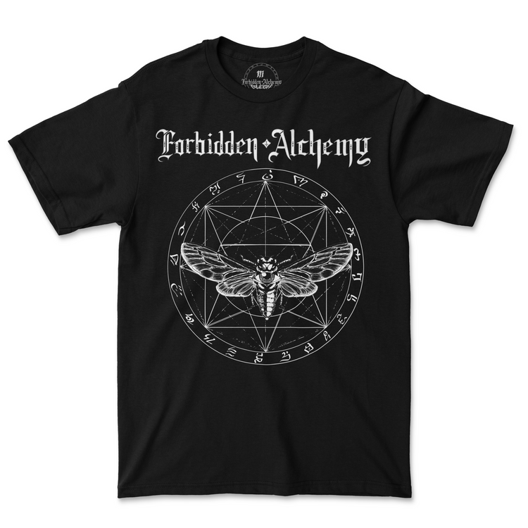 Shop Forbidden Alchemy’s men's T-shirts. Crafted from 100% cotton, featuring vibrant direct-to-garment prints and bold metalcore style. Tagged: MEN'S TEES.T-Shirtsforbidden alchemyMEN'S TEES