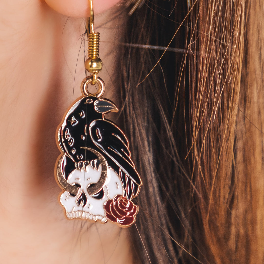 Shop from Forbidden Alchemy’s gothic earrings. Bold, detailed designs crafted from premium materials for authentic alternative style. Tagged: Earrings.Earringsforbidden alchemyEarrings