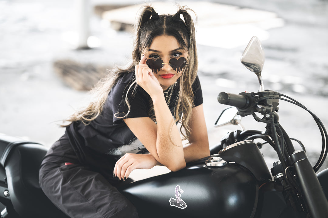 Dripping Heart Gothic Sunglasses | Forbidden Alchemy
