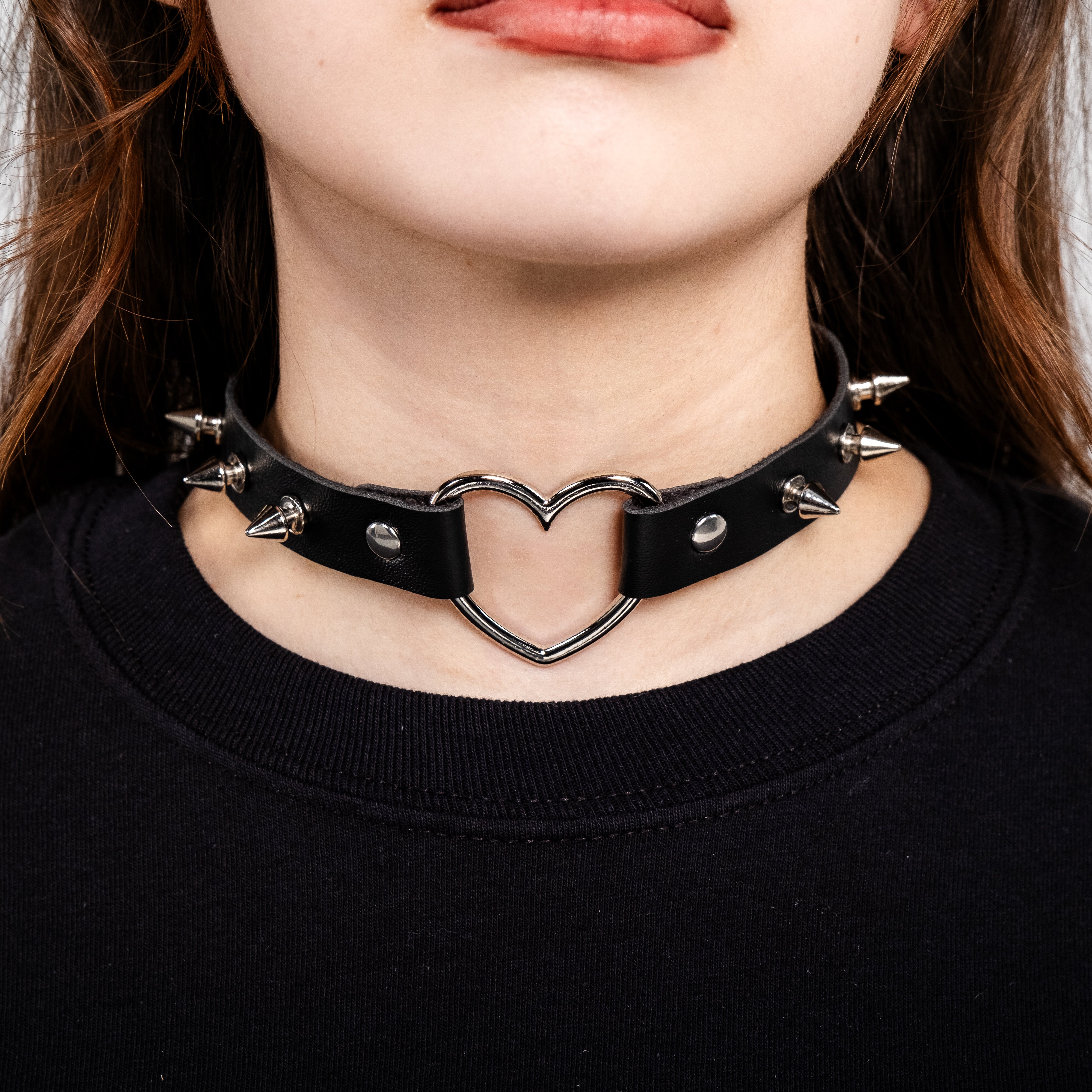 Shop Forbidden Alchemy’s premium leather chokers. Adjustable fit, alloy studs, and authentic metalcore-inspired designs. Tagged: Choker.Necklacesforbidden alchemyChoker