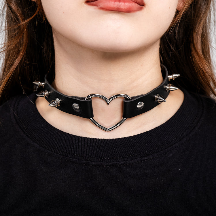 Shop Forbidden Alchemy’s premium leather chokers. Adjustable fit, alloy studs, and authentic metalcore-inspired designs. Tagged: Choker.Necklacesforbidden alchemyChoker