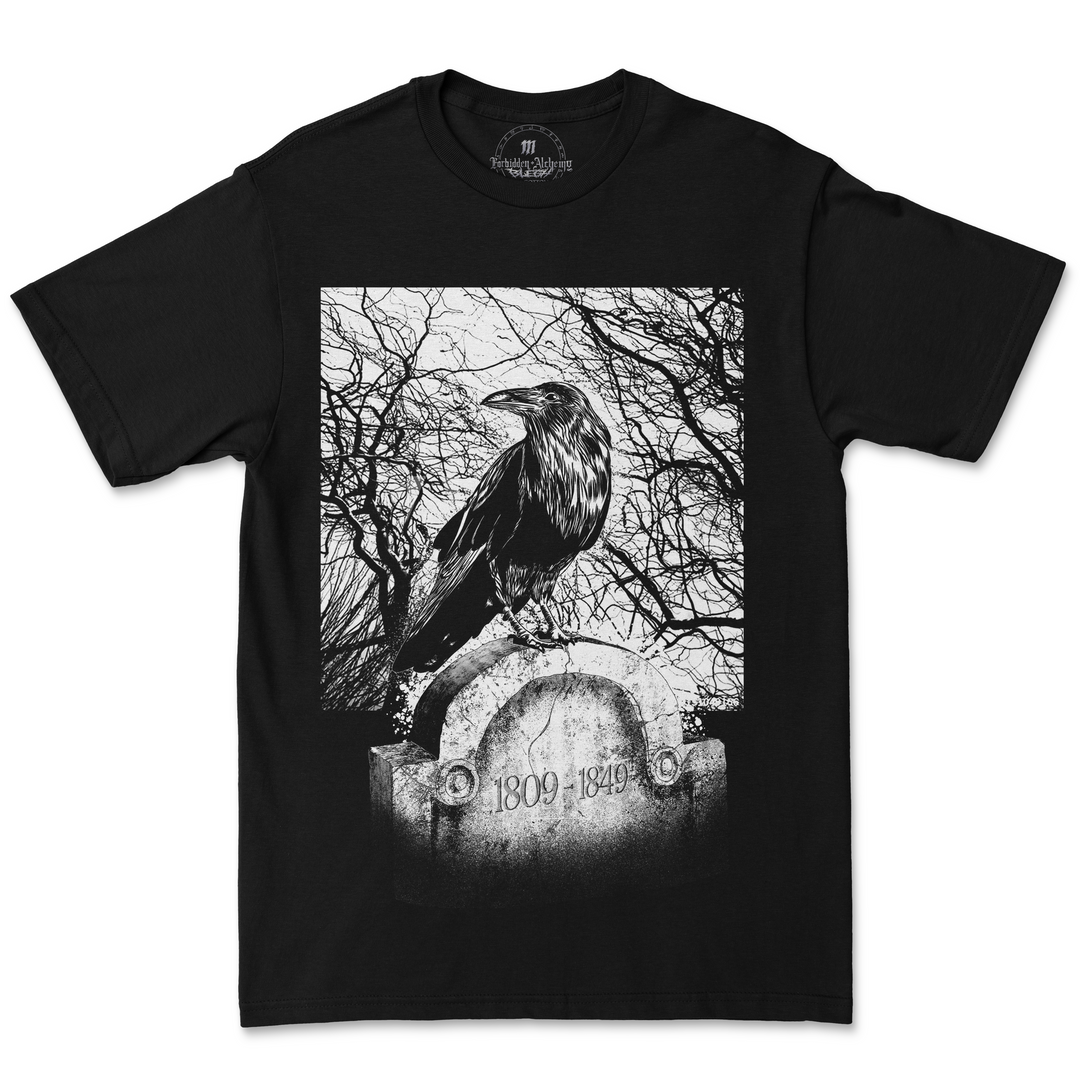 Buy Death of the Poet from forbidden alchemy's men's T-Shirts. Premium 100% cotton, direct-to-garment prints, authentic metalcore apparel. Tagged: MEN'S TEES.T-Shirtsforbidden alchemyMEN'S TEES