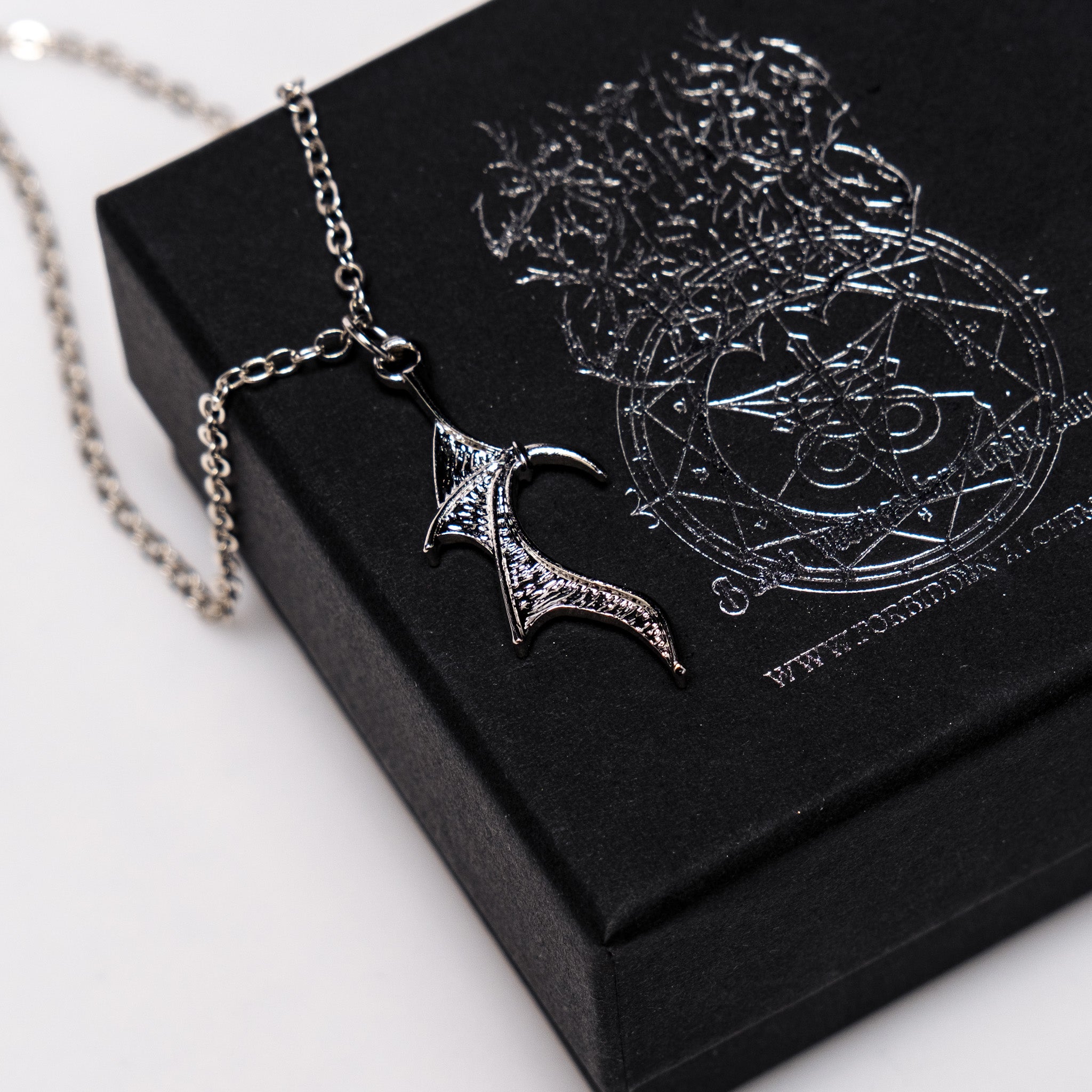 Shop Double bat wings - Necklaces from Forbidden Alchemy’s collection. Crafted from premium alloy zinc, each piece showcases detailed. Tagged: Necklaces.Necklacesforbidden alchemyNecklaces