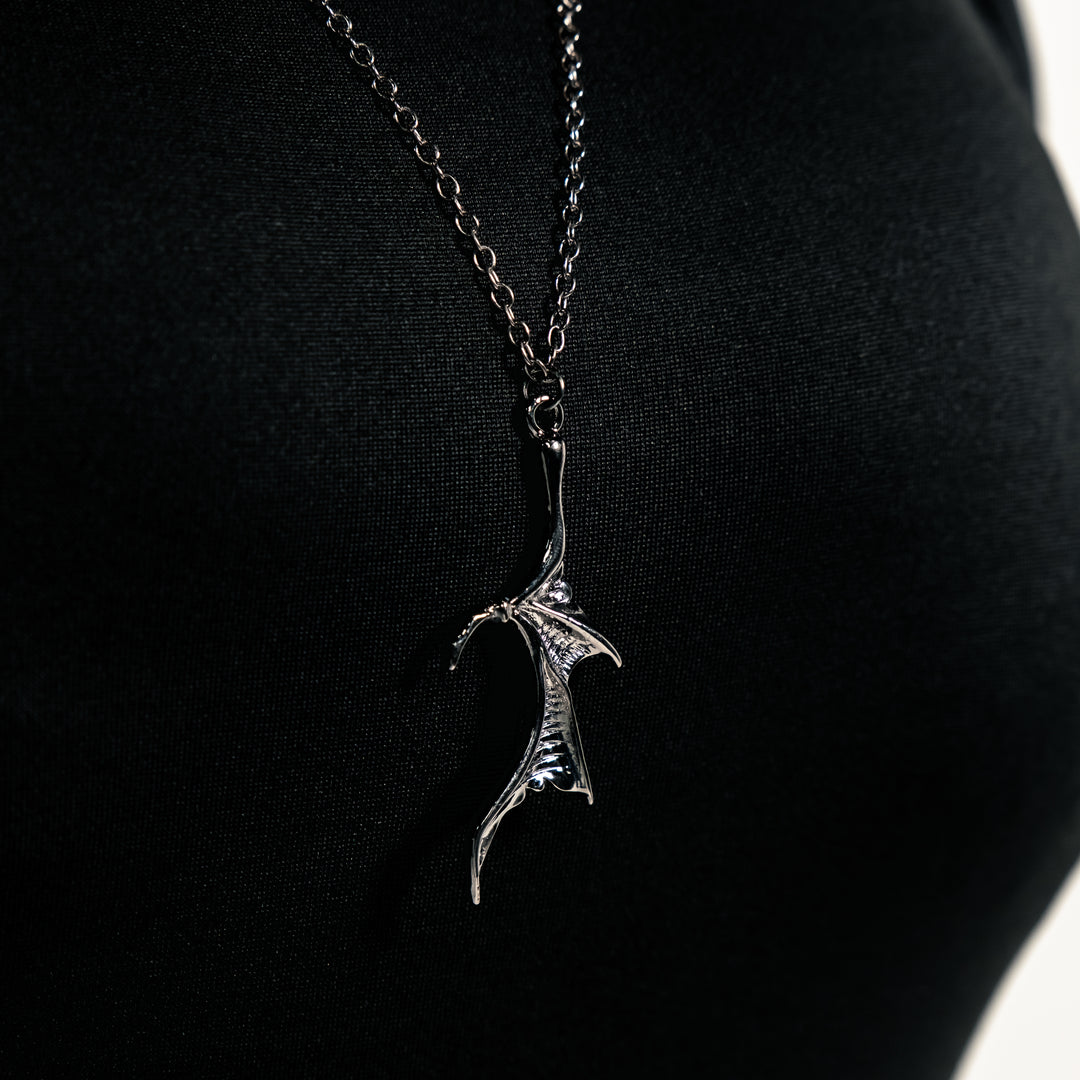 Shop Double bat wings - Necklaces from Forbidden Alchemy’s collection. Crafted from premium alloy zinc, each piece showcases detailed. Tagged: Necklaces.Necklacesforbidden alchemyNecklaces