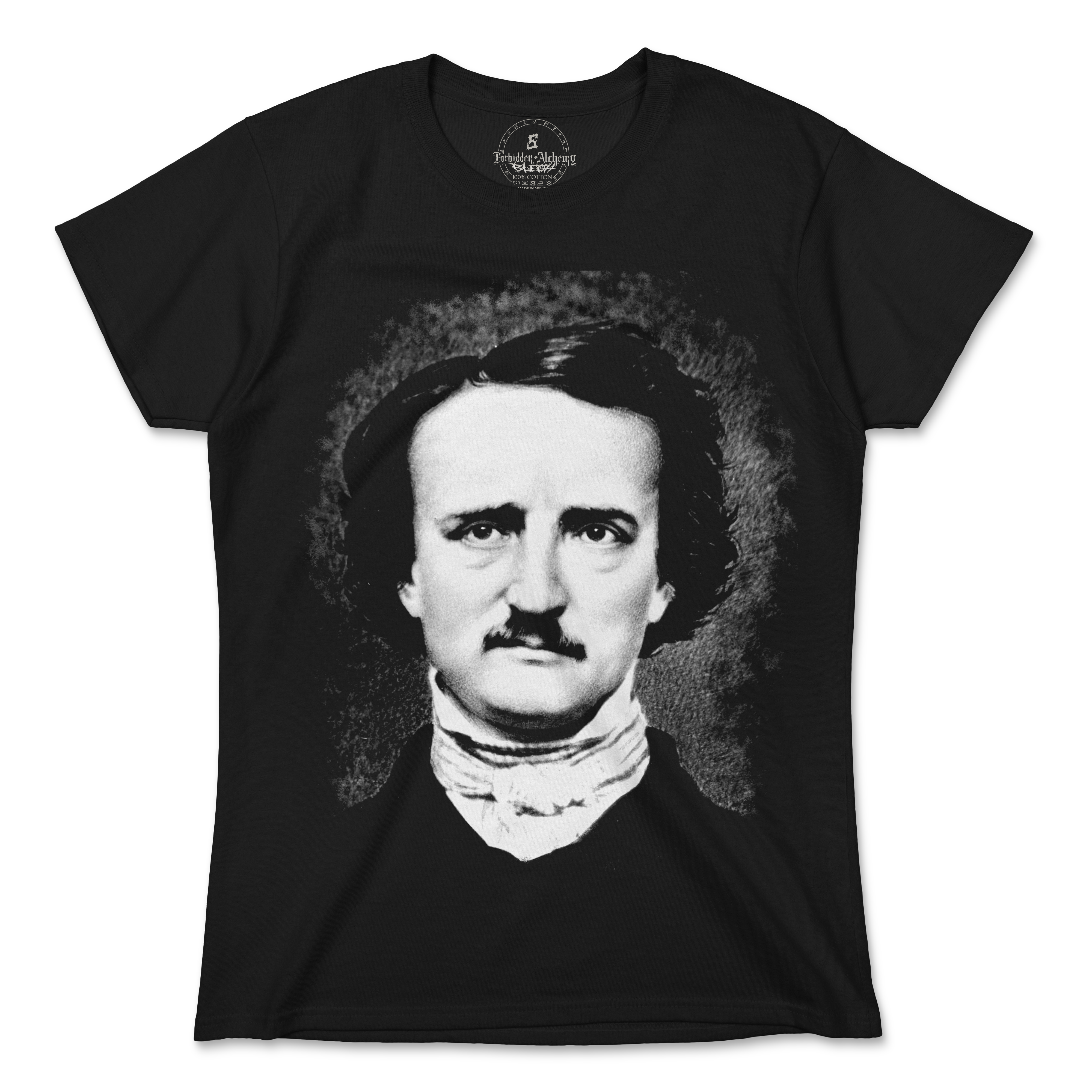 Shop Forbidden Alchemy’s women's T-shirts—100% cotton with vivid direct-to-garment (DTG) prints, inspired by authentic metalcore style. Tagged: WOMEN'S TEES.T-Shirtsforbidden alchemyWOMEN'S TEES