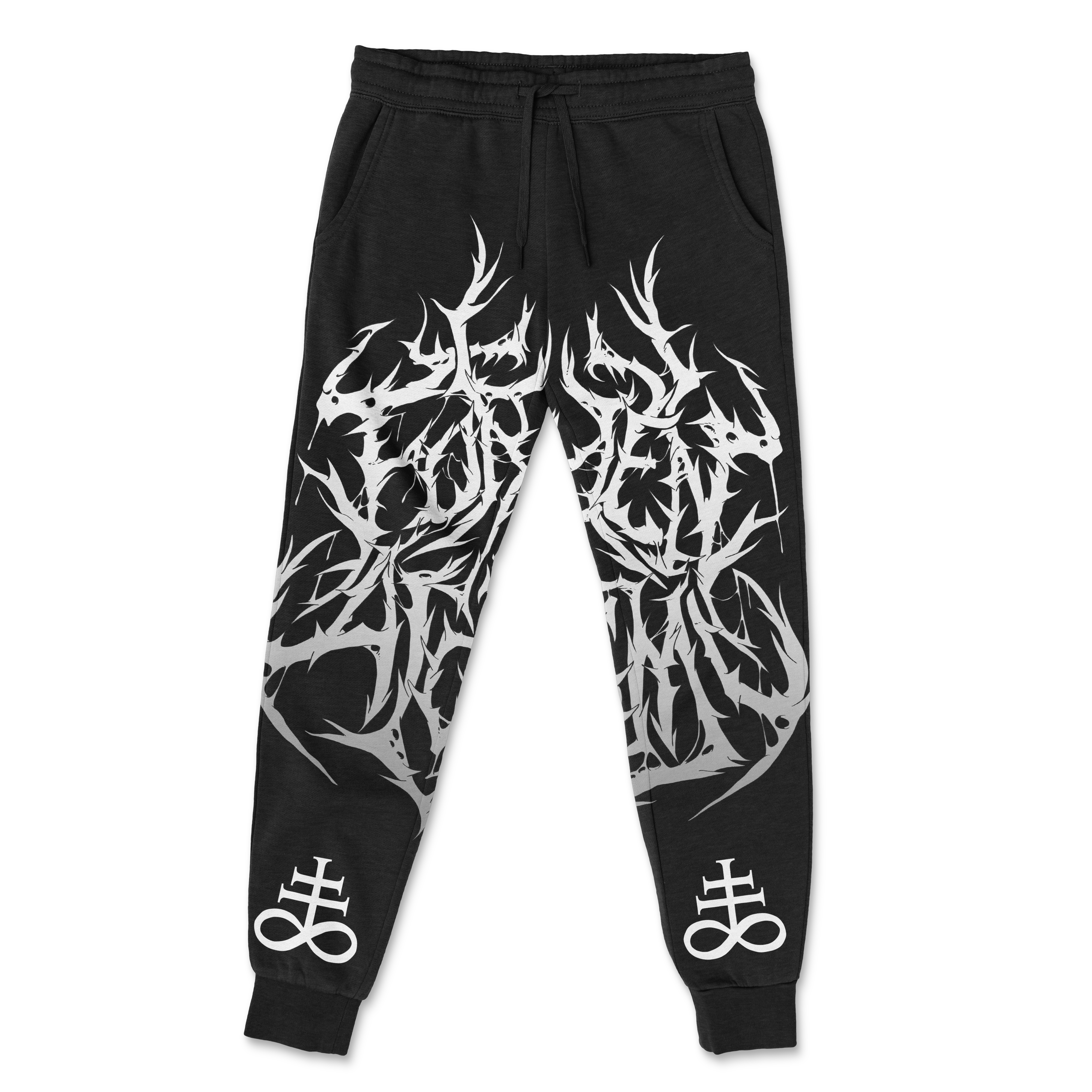 Shop FA Black Metal - Joggers from forbidden alchemy's premium joggers. Heavyweight 100% cotton, deep pockets, relaxed fit, metalcore-inspired style. Tagged: Joggers.Joggersforbidden alchemyJoggers