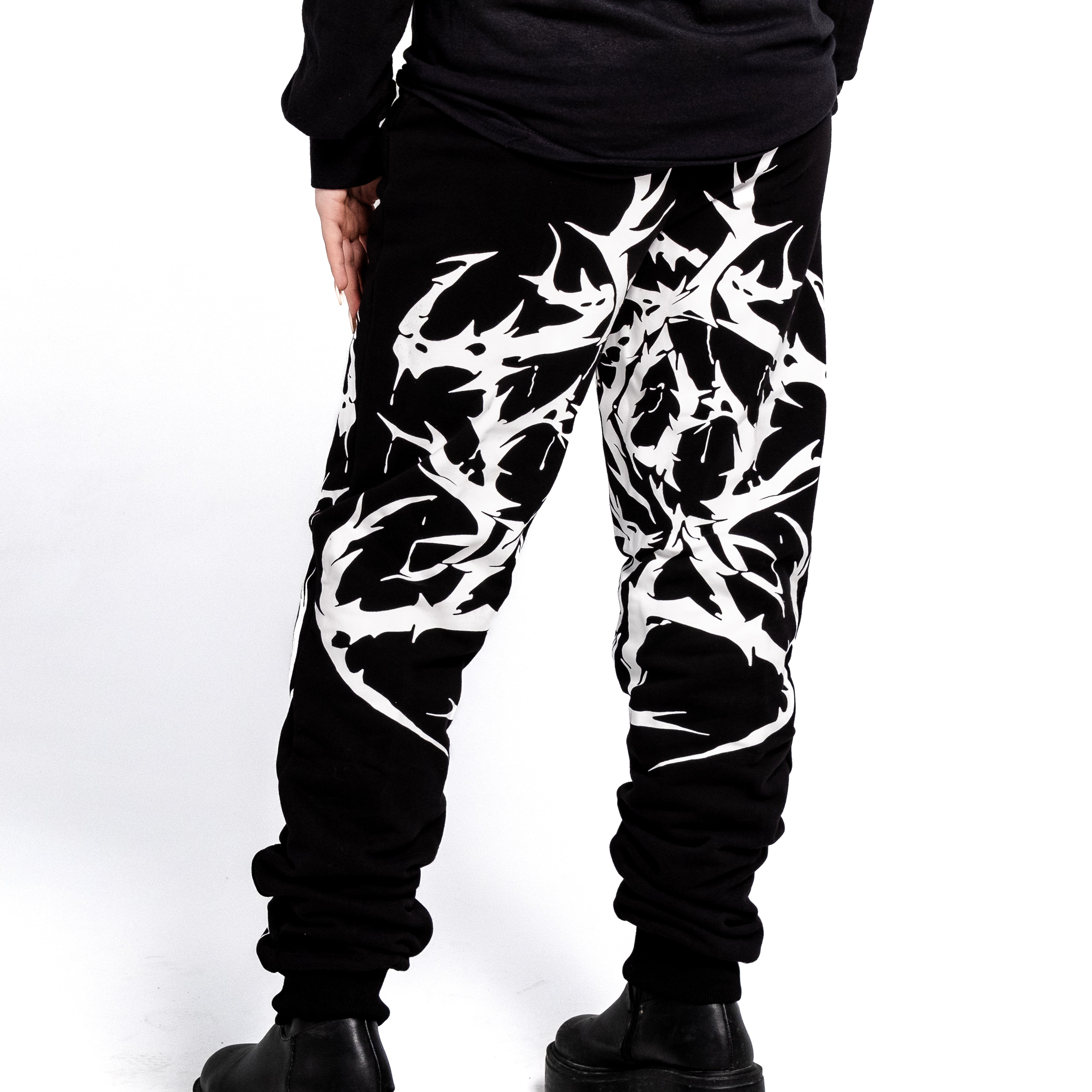 Shop FA Black Metal - Joggers from forbidden alchemy's premium joggers. Heavyweight 100% cotton, deep pockets, relaxed fit, metalcore-inspired style. Tagged: Joggers.Joggersforbidden alchemyJoggers
