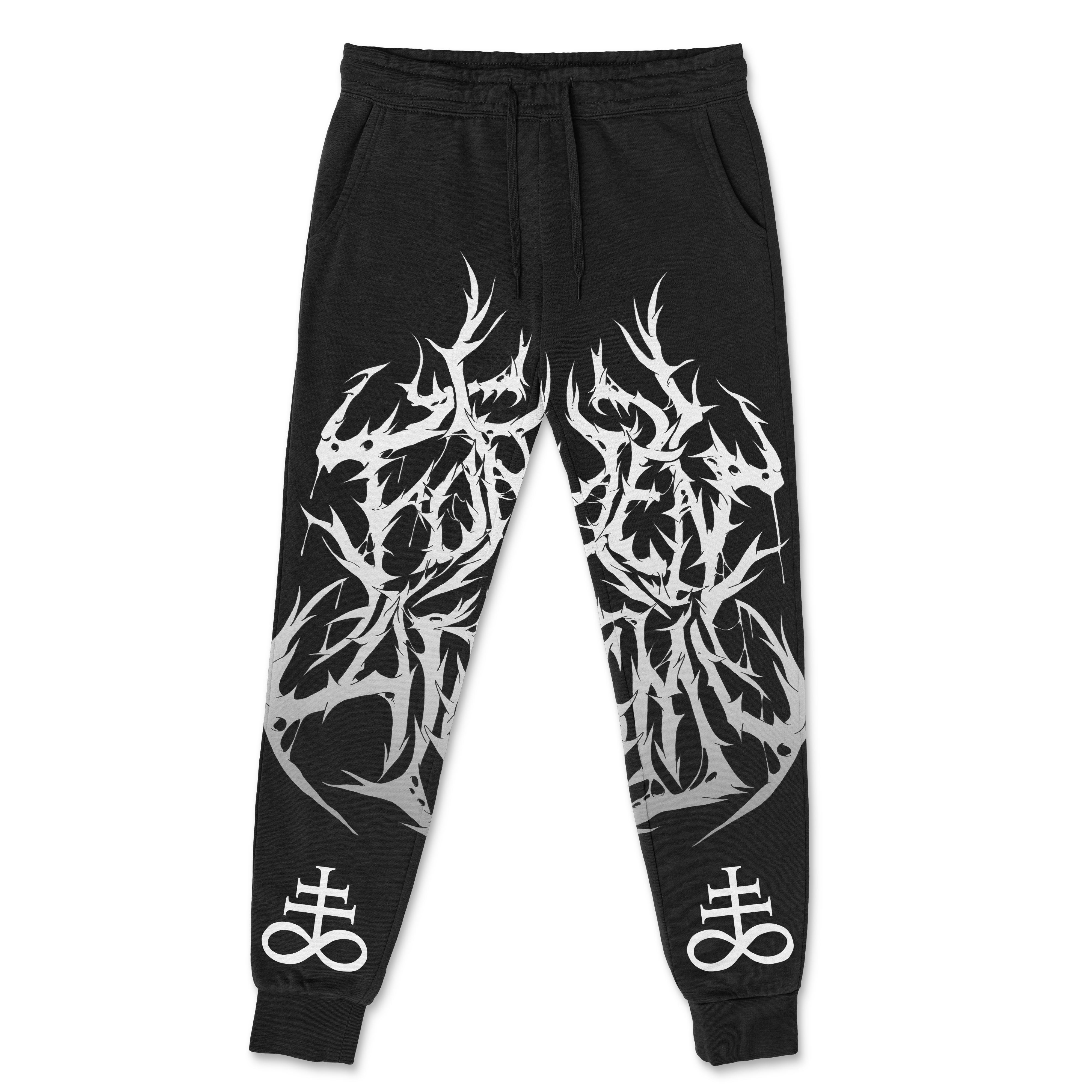 Shop FA Black Metal - Joggers from forbidden alchemy's premium joggers. Heavyweight 100% cotton, deep pockets, relaxed fit, metalcore-inspired style. Tagged: Joggers.Joggersforbidden alchemyJoggers