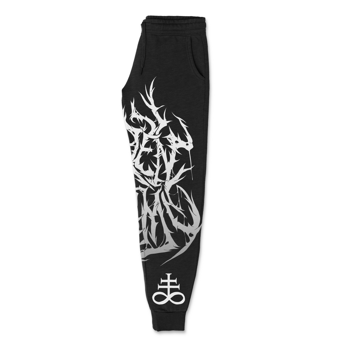 Shop FA Black Metal - Joggers from forbidden alchemy's premium joggers. Heavyweight 100% cotton, deep pockets, relaxed fit, metalcore-inspired style. Tagged: Joggers.Joggersforbidden alchemyJoggers