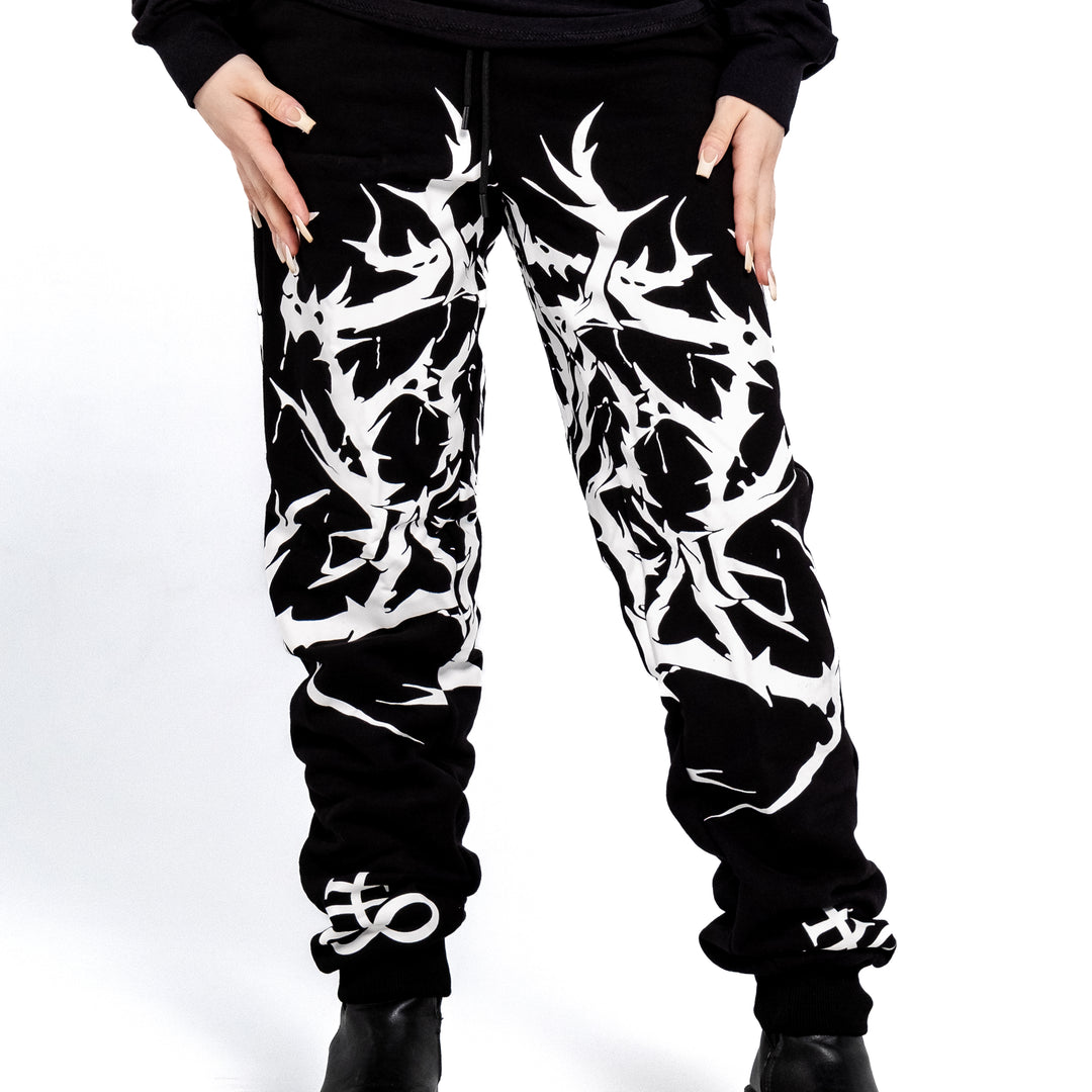 Shop FA Black Metal - Joggers from forbidden alchemy's premium joggers. Heavyweight 100% cotton, deep pockets, relaxed fit, metalcore-inspired style. Tagged: Joggers.Joggersforbidden alchemyJoggers