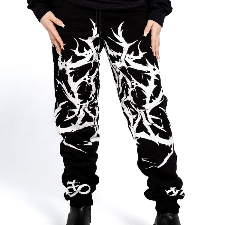 Shop FA Black Metal - Joggers from forbidden alchemy's premium joggers. Heavyweight 100% cotton, deep pockets, relaxed fit, metalcore-inspired style. Tagged: Joggers.Joggersforbidden alchemyJoggers