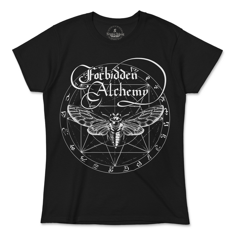 Shop Forbidden Alchemy’s women's T-shirts—100% cotton with vivid direct-to-garment (DTG) prints, inspired by authentic metalcore style. Tagged: WOMEN'S TEES.T-Shirtsforbidden alchemyWOMEN'S TEES