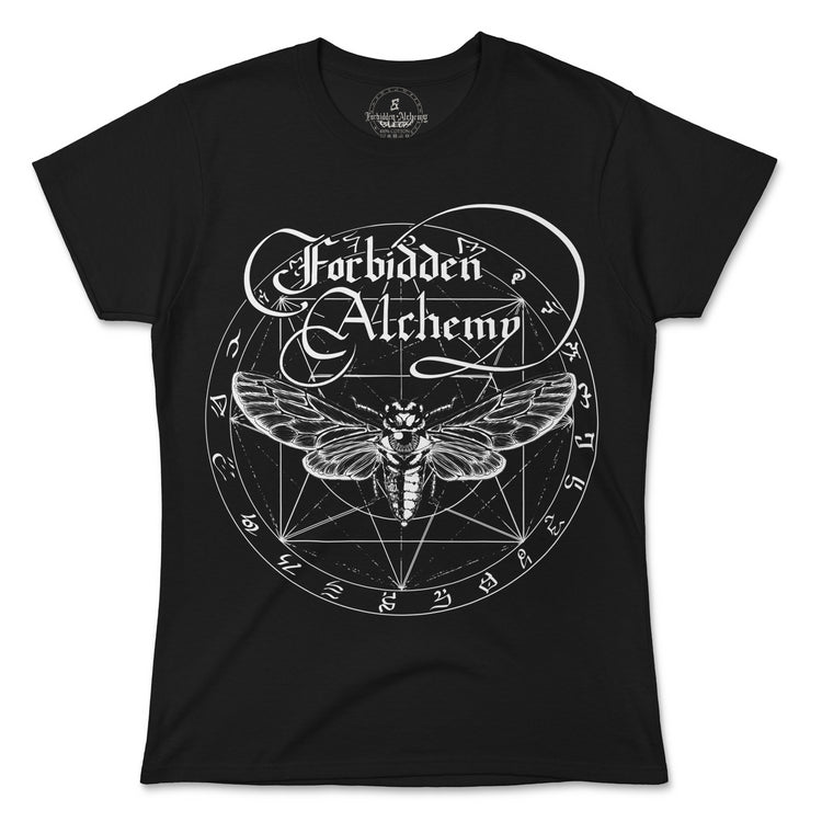 Shop Forbidden Alchemy’s women's T-shirts—100% cotton with vivid direct-to-garment (DTG) prints, inspired by authentic metalcore style. Tagged: WOMEN'S TEES.T-Shirtsforbidden alchemyWOMEN'S TEES
