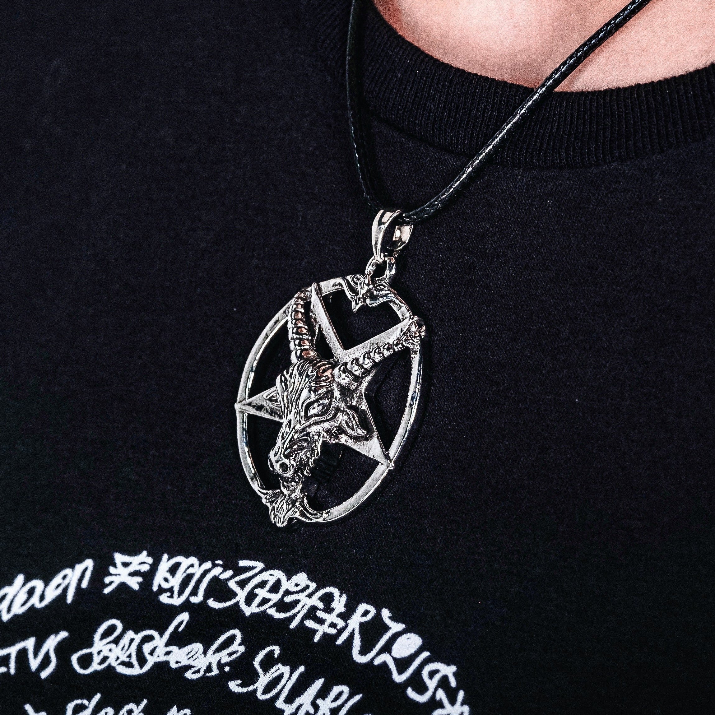 Shop Baphomet - Necklace from Forbidden Alchemy’s collection. Crafted from premium alloy zinc, each piece showcases detailed. Tagged: Necklaces.Necklacesforbidden alchemyNecklaces