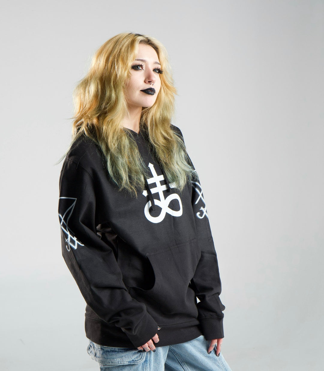 Leviathan Cross Hoodie | 100% Cotton