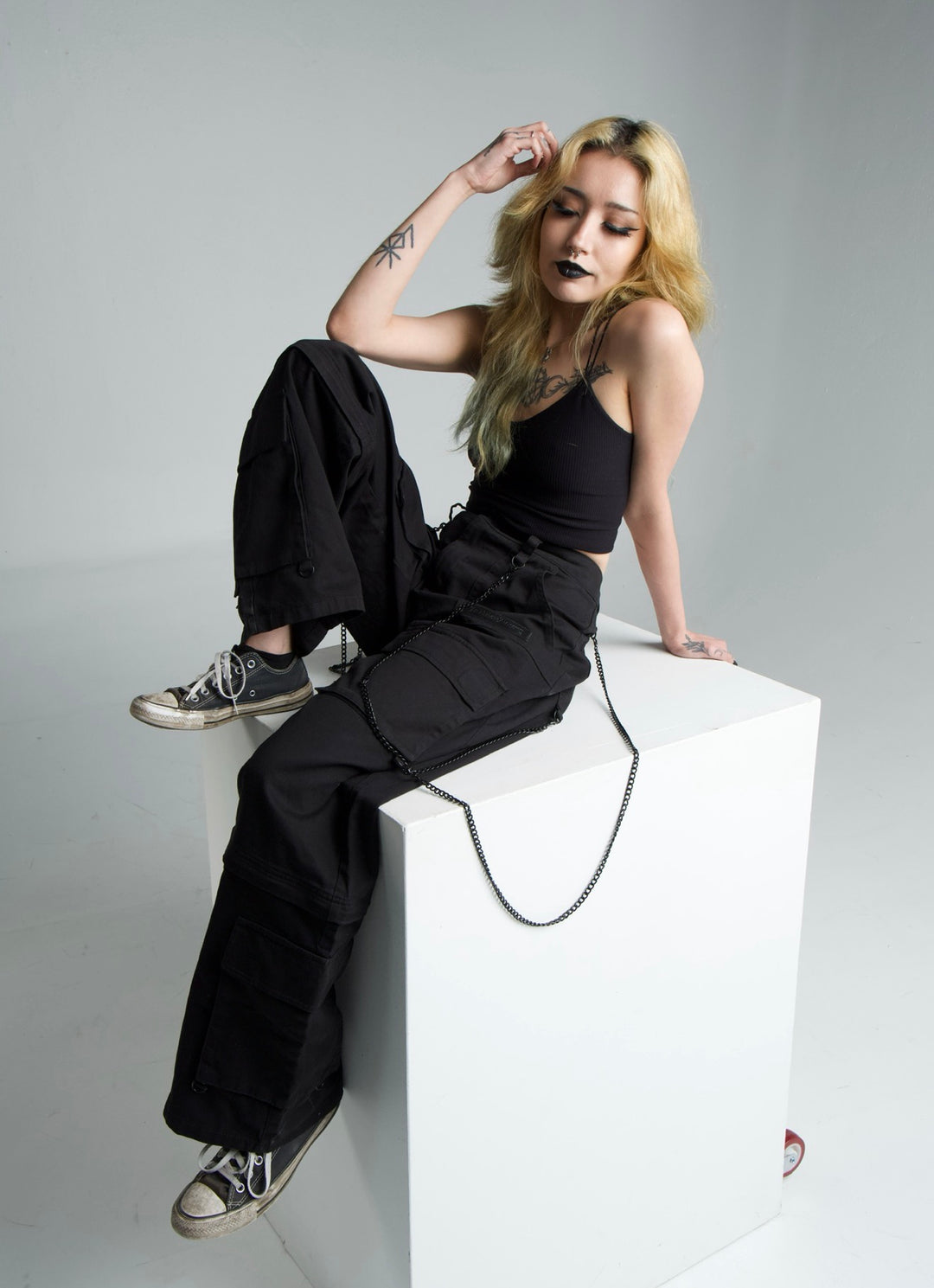 Nocturnal Black Denim Jeans | Forbidden Alchemy | Unisex