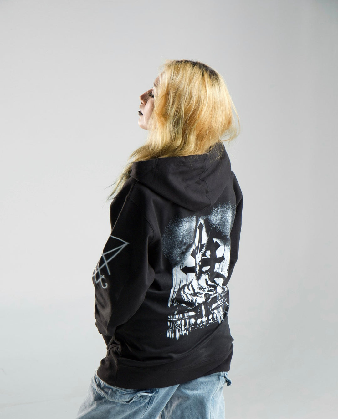 Leviathan Cross Hoodie | 100% Cotton