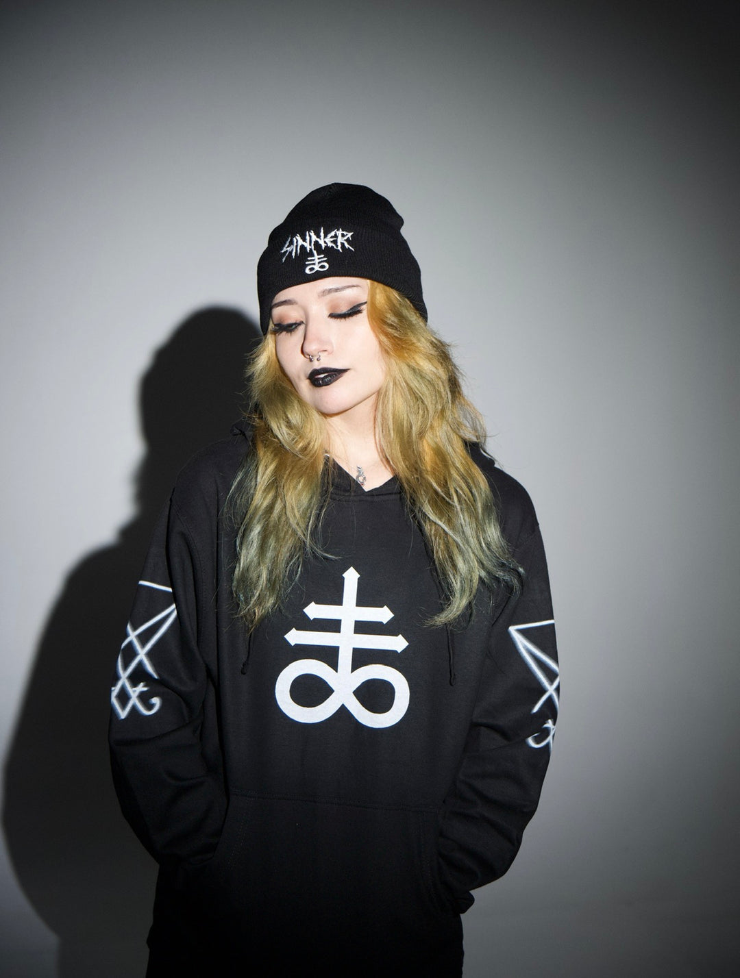 Leviathan Cross Hoodie | 100% Cotton