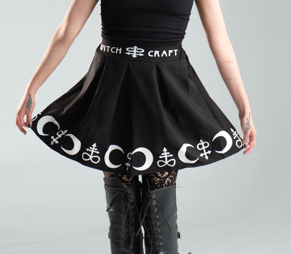 Delilah Slim Fit Gothic Skirt | Forbidden Alchemy