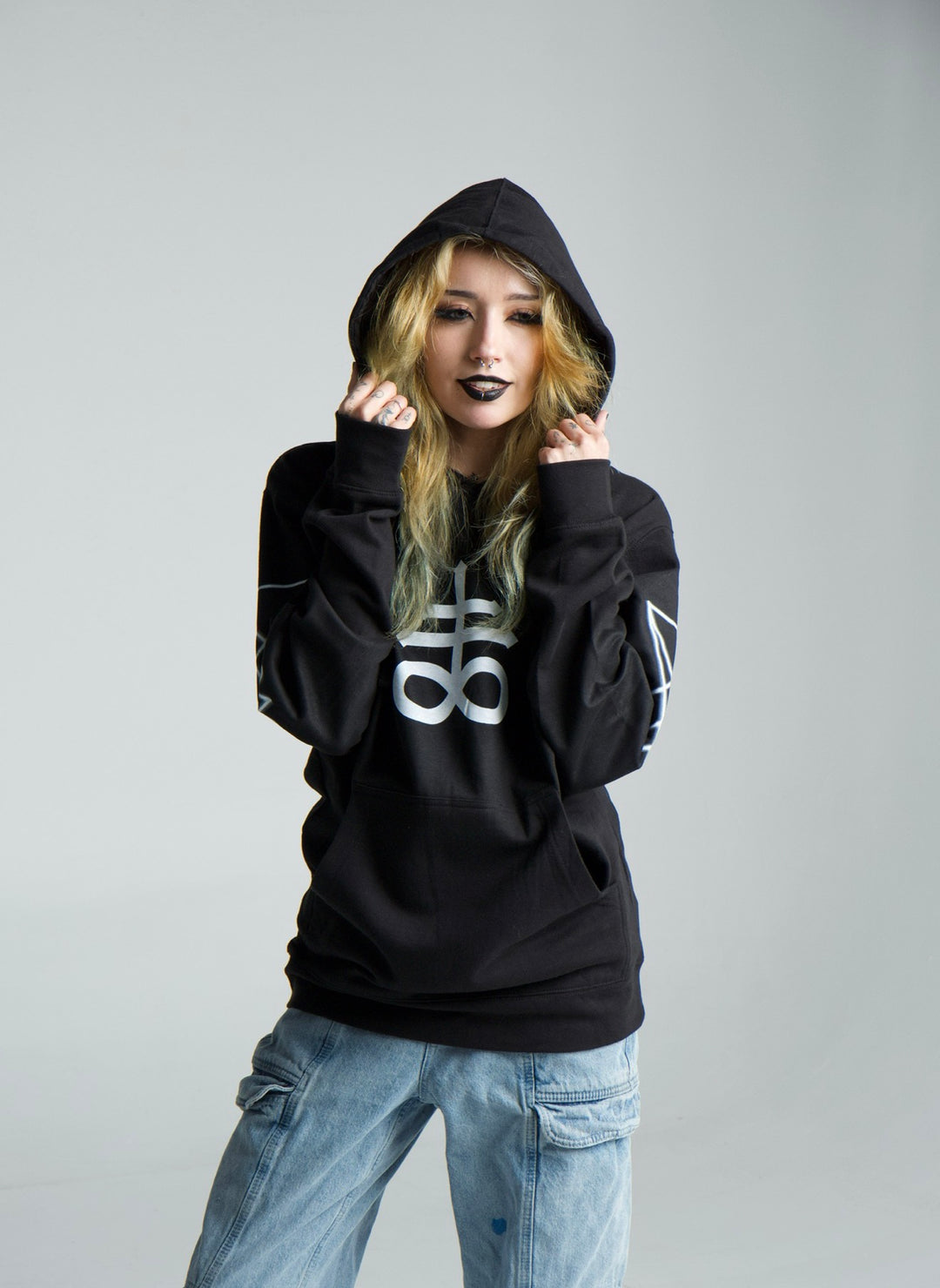 Leviathan Cross Hoodie | 100% Cotton