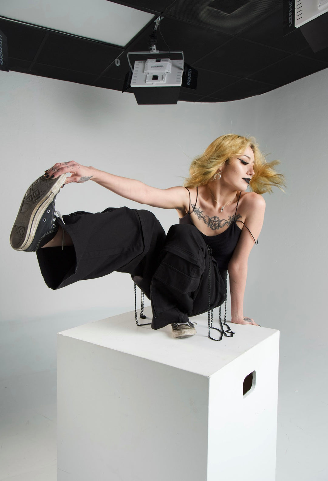 Nocturnal Black Denim Jeans | Forbidden Alchemy | Unisex