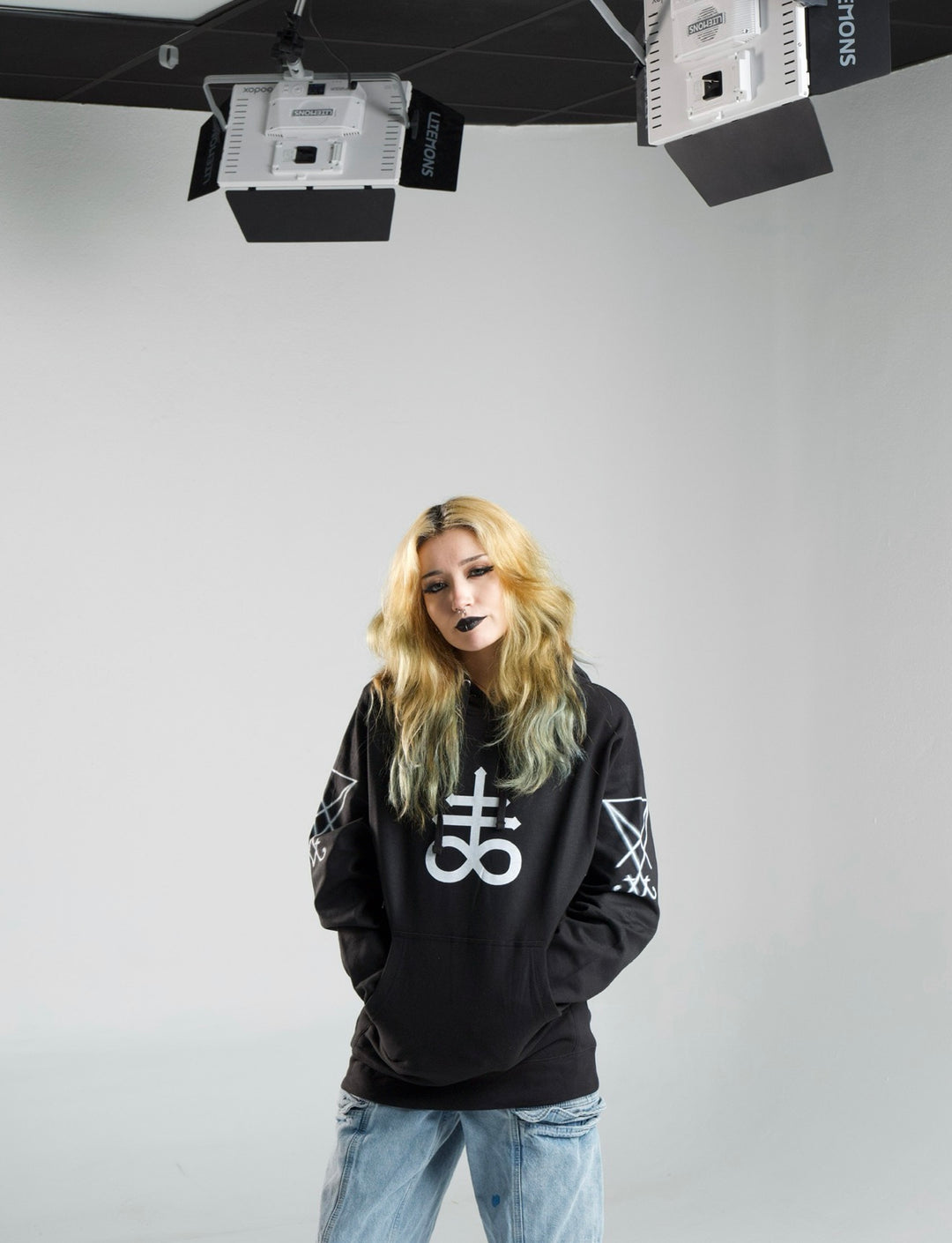 Leviathan Cross Hoodie | 100% Cotton