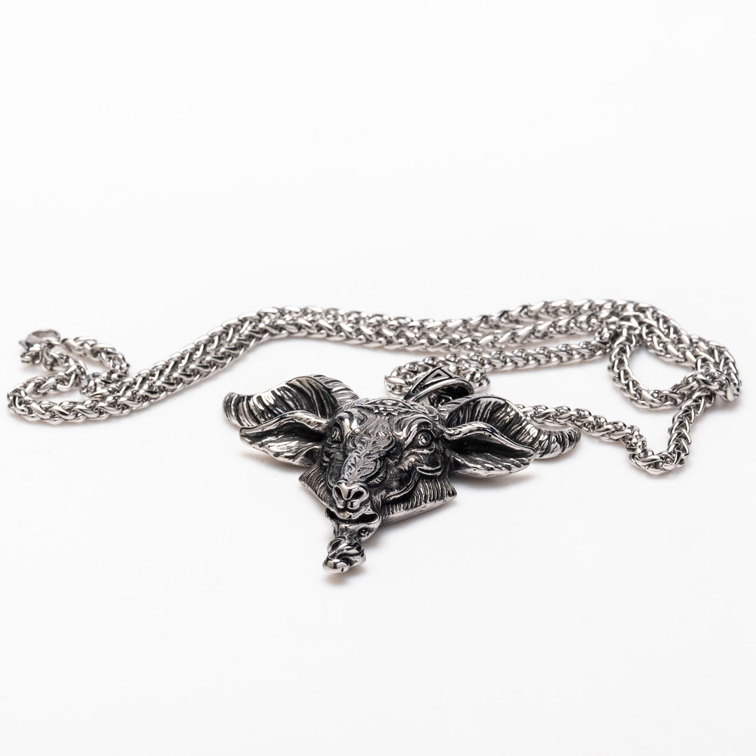 Shop Goat head - Necklace from Forbidden Alchemy’s collection. Crafted from premium alloy zinc, each piece showcases detailed. Tagged: Necklaces.Necklacesforbidden alchemyNecklaces